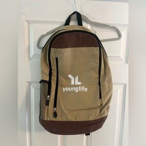 Brown Young Life Backpack
